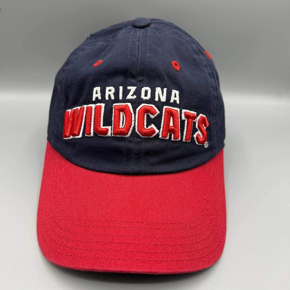 Arizona Wildcats Hat Youth Blue Red Embroidered‎ NCAA Gen2 Strap Back Cap Cotton